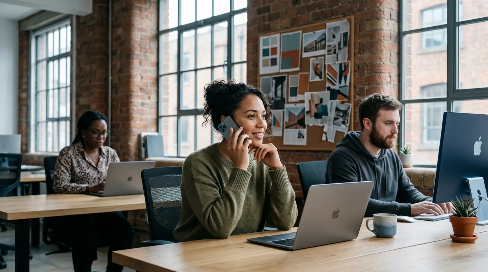 How UK creative agencies take client calls off a mobile