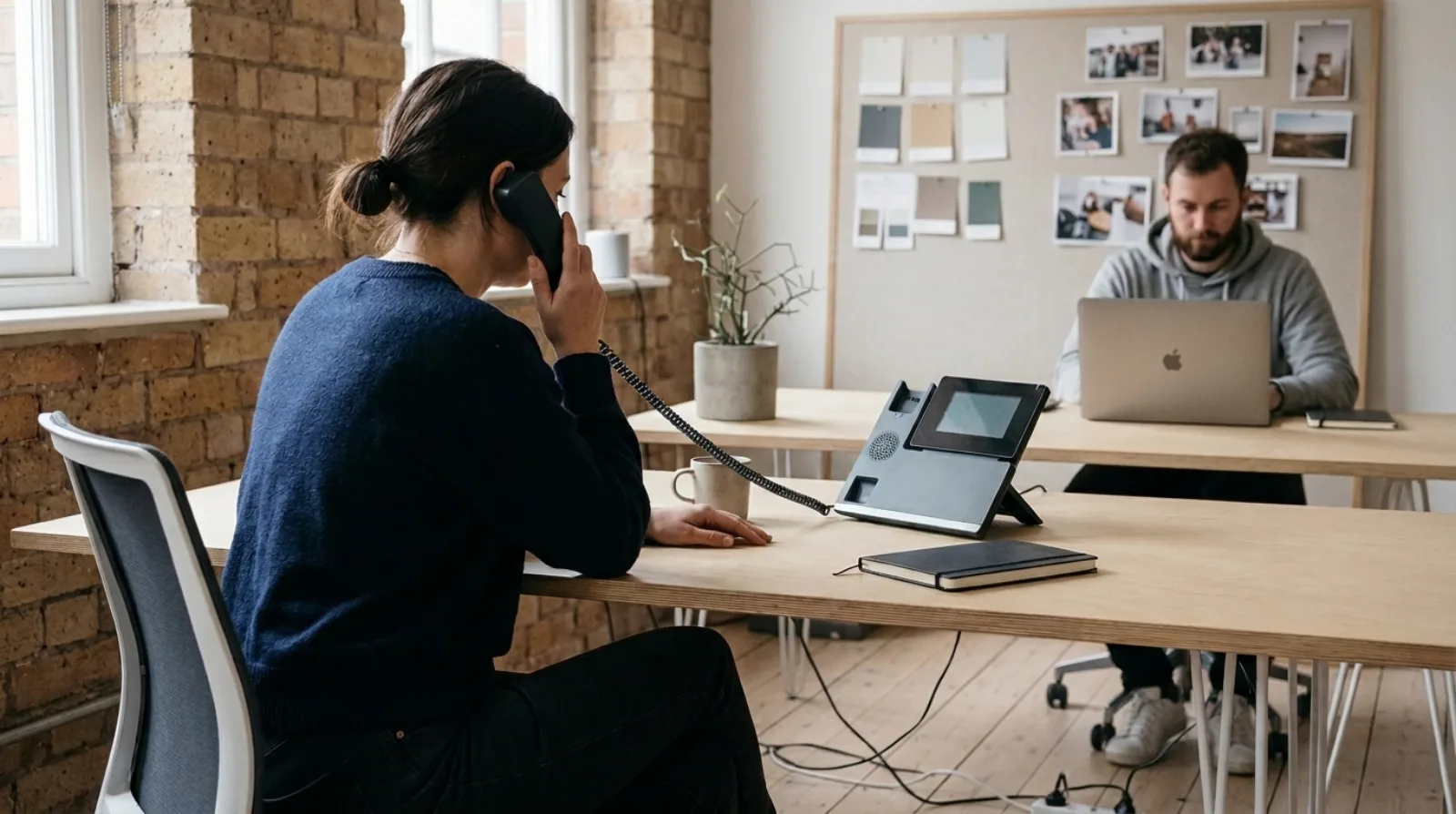 How UK creative agencies take client calls off a mobile