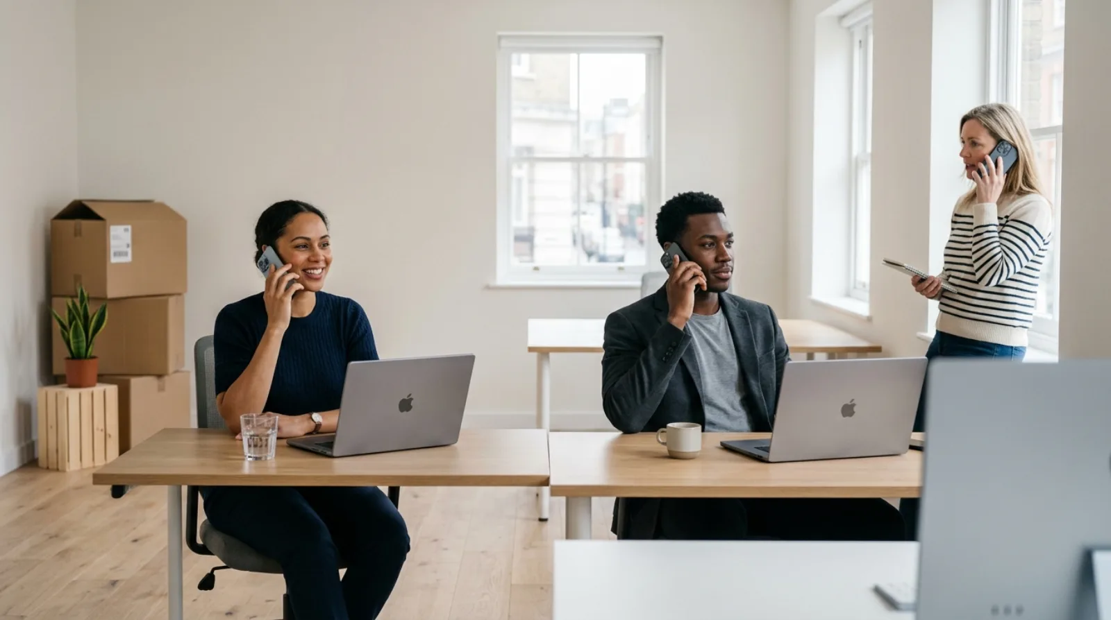 Set up business calling in the UK without any hardware