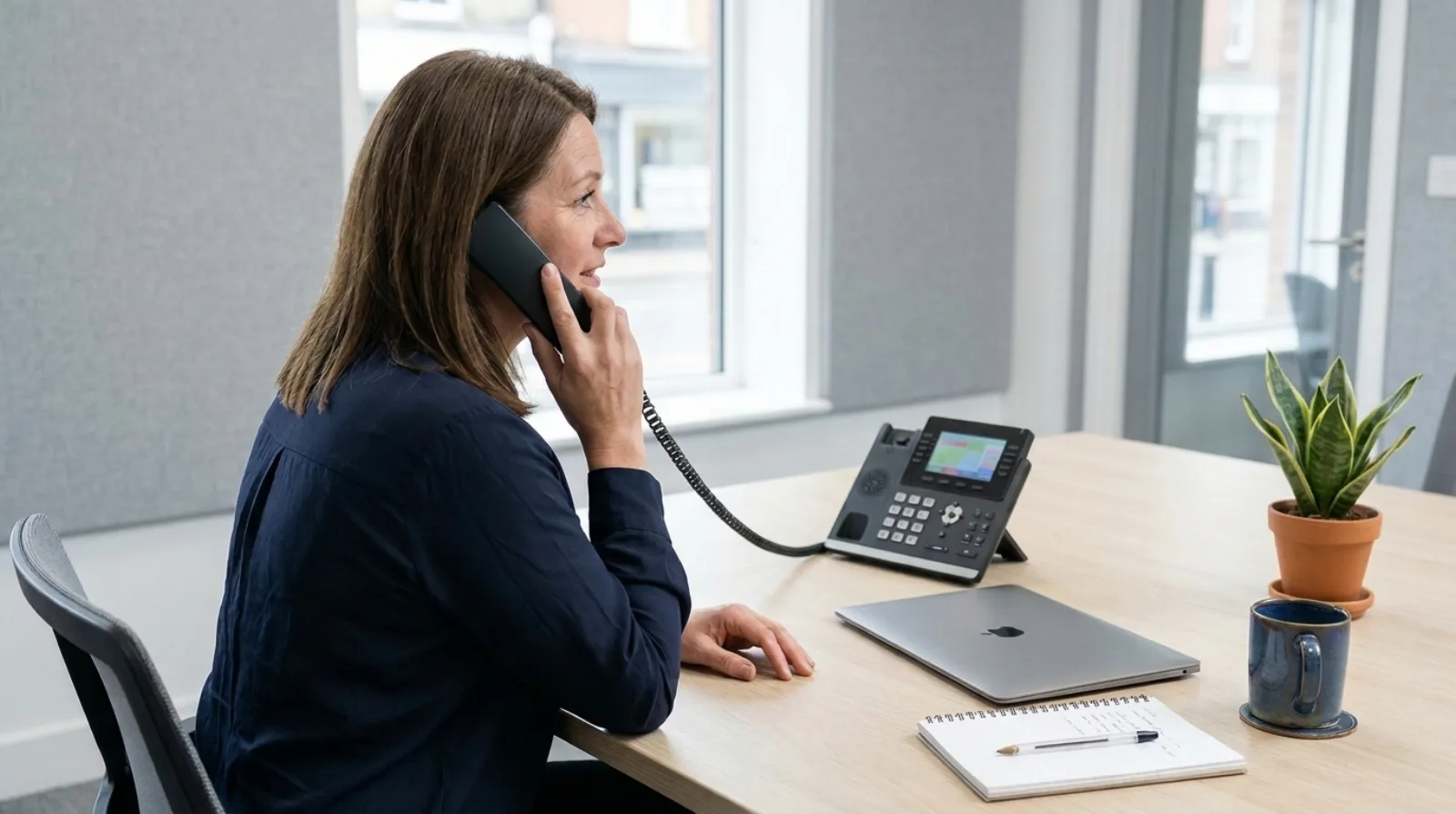 Which Yealink desk phone for a UK small business?
